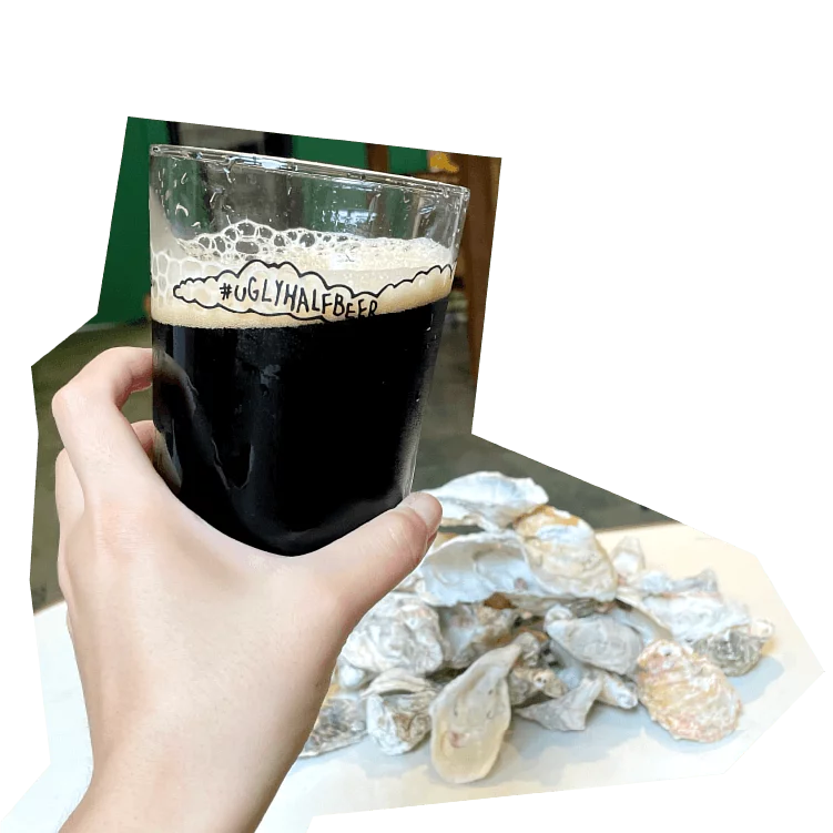 蚵仔黑 Oyster-Stout-12x330ml  酒色