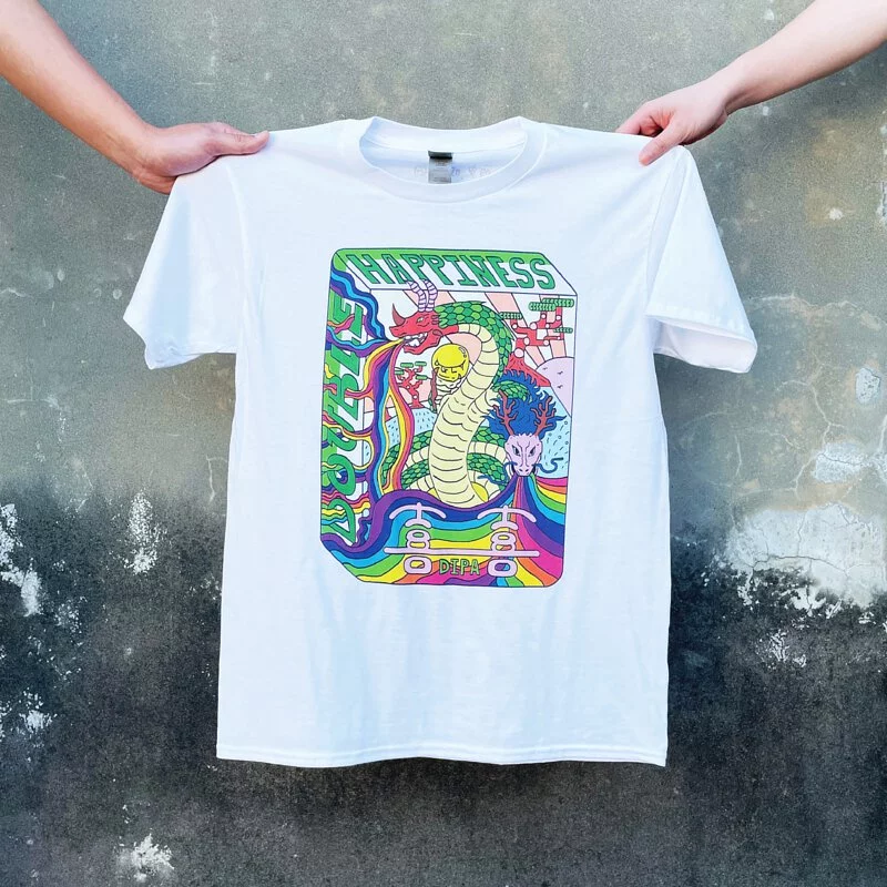 酉鬼DIPA雙喜 T 恤